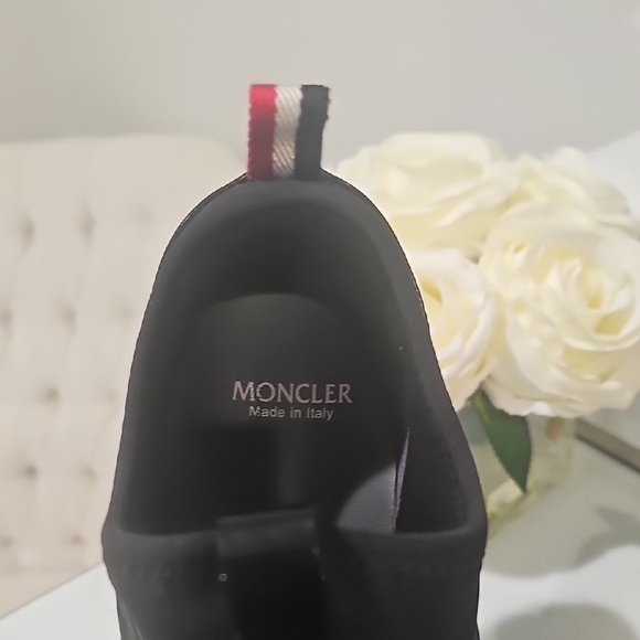 Moncler Black Athletic Sneakers - Picture 4 of 8